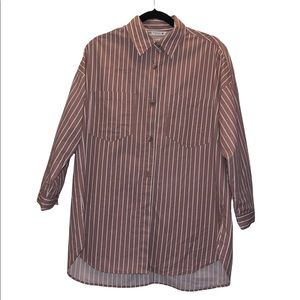 Zara poplin shirt